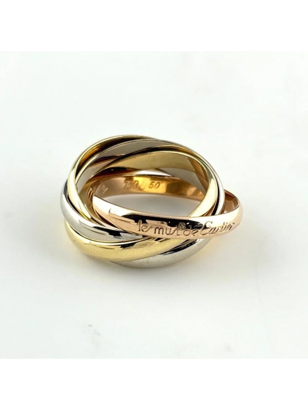 Cartier Trinity Ring YG Yellow Gold